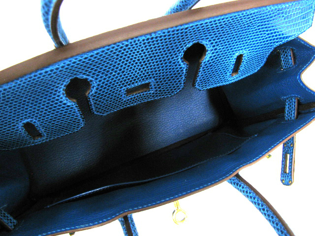 エルメス バーキン25/ハンドバッグ/ミコニス/金具 ゴールド)/リザード【新品】